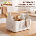 𝒒𝒖𝒗𝒛𝒆𝒏𝒂𝒓™ Portable Utility Caddy with Adjustable Dividers — view 1