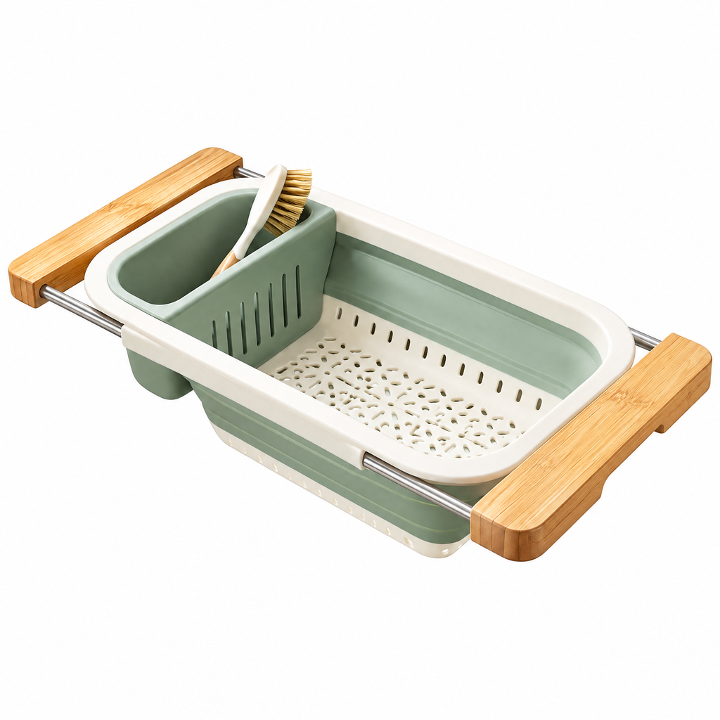 𝒒𝒖𝒗𝒛𝒆𝒏𝒂𝒓™ Expandable Sink Strainer & Caddy — view 5