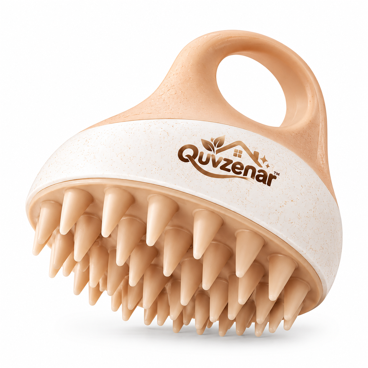 𝒒𝒖𝒗𝒛𝒆𝒏𝒂𝒓™ Ergonomic Scalp Massage Shampoo Brush — view 5