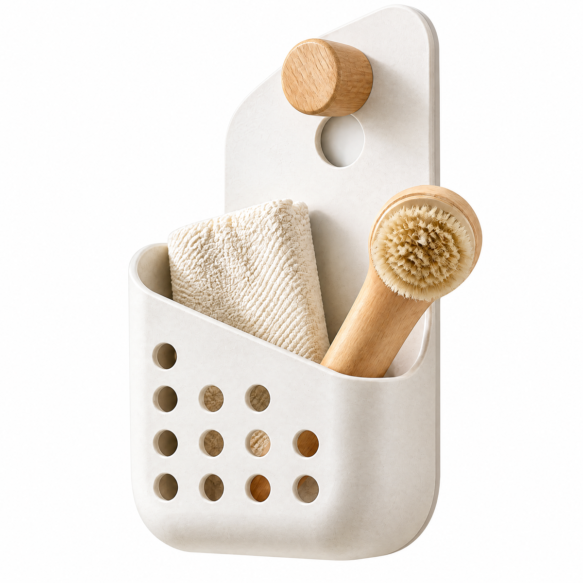 𝒒𝒖𝒗𝒛𝒆𝒏𝒂𝒓™ Hanging Storage Pod with Ventilated Basket — view 5