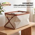 𝒒𝒖𝒗𝒛𝒆𝒏𝒂𝒓™ Geometric Collapsible Storage Basket — view 1